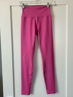 Alo Yoga High-Waist Airlift Legging Full Length Pink Size Small